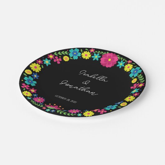 KLEURSTROOM PAPIEREN BORDJE (Gekanteld)