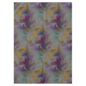 Kleurstructuur met vlekken, kleine geometrische vo tafelkleed (Voorkant)