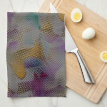 Kleurstructuur met vlekken, kleine geometrische vo