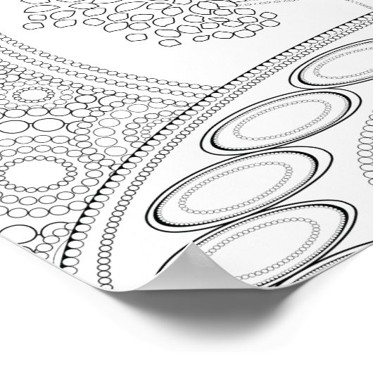 Kleurstructuur van het Poster van de levenscyclus (Hoek)