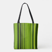 Kleurstructuur van palmbomen tote bag (Achterkant)