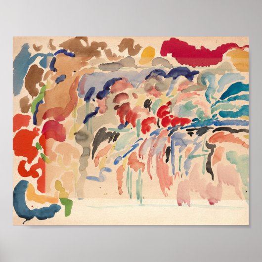 kleurstudie | Rik Wouters Poster (Voorkant)