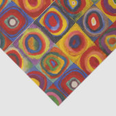 Kleurstudie - Wassily Kandinsky Tissuepapier (Detail)