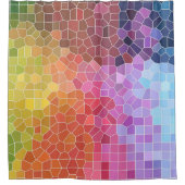 Kleurstukken Douchegordijn (Voorkant)