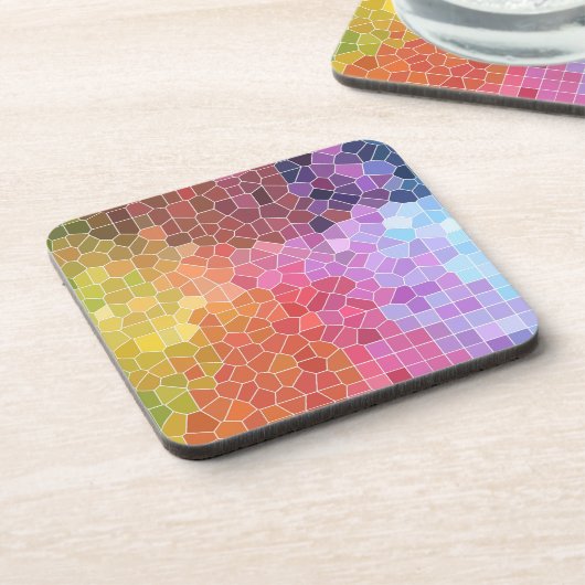 Kleurstukken Drankjes Onderzetter (Linkerzijde)