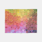 Kleurstukken Fleece Deken (Voorkant (Horizontaal))