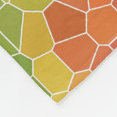 Kleurstukken Fleece Deken (Hoek)