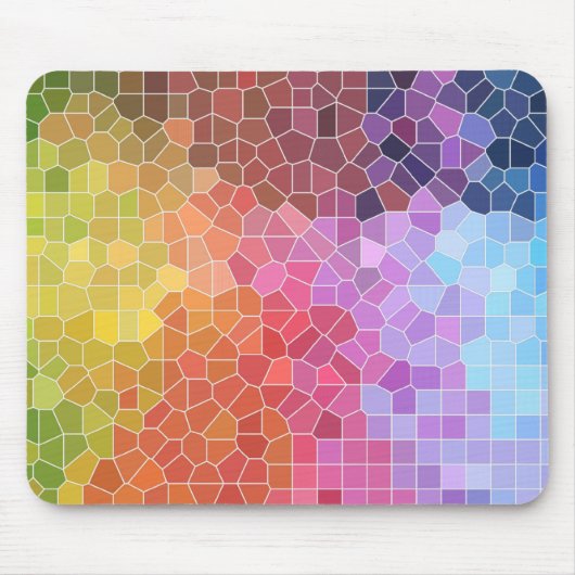 Kleurstukken Muismat (Voorkant)