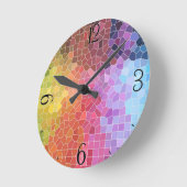 Kleurstukken Ronde Klok (Hoek)