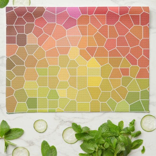 Kleurstukken Theedoek (Gevouwen)