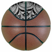 Kleursymfonie Mandala – Krachtige Psychedelische B Basketbal (Rechts)