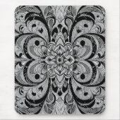 Kleursymfonie Mandala – Krachtige Psychedelische B Muismat (Voorkant)