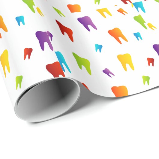 Kleurtanden Cadeaupapier (Rol Hoek)