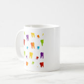 Kleurtanden Koffiemok (Voorkant links)
