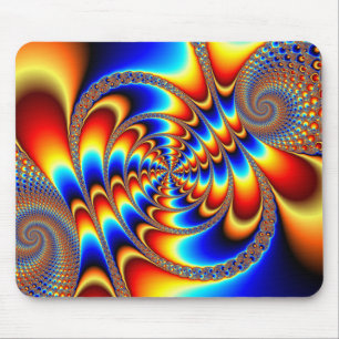 Kleurteken - Fractal Muismat