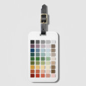 Kleurtest Bagagelabel (Voorkant (verticaal))