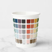 Kleurtest Papieren Bekers (Links)