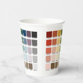 Kleurtest Papieren Bekers (Rechts)