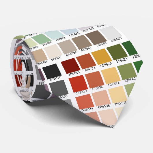 Kleurtest Stropdas (Opgerold)