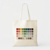 Kleurtest Tote Bag (Voorkant)