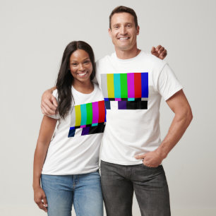 Kleurtest voor tv-bars t-shirt
