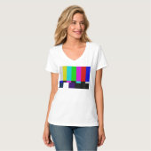 Kleurtest voor tv-bars t-shirt (Voorkant volledig)