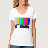 Kleurtest voor tv-bars t-shirt (Voorkant)