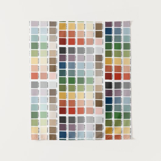 Kleurtest Wandkleed (Voorkant)