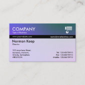 Kleurtex-strengen - zachte verlopen visitekaartje (Voorkant)