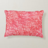 Kleurtextuur "pearly aardbery crème" accent kussen (Achterkant)