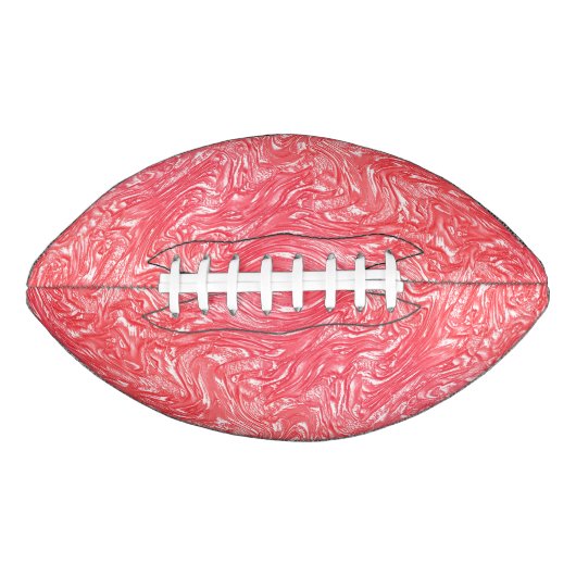 Kleurtextuur "pearly aardbery crème" american football (Voorkant)