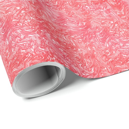 Kleurtextuur "pearly aardbery crème" cadeaupapier (Rol Hoek)