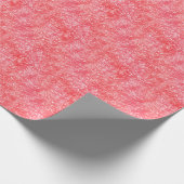 Kleurtextuur "pearly aardbery crème" cadeaupapier (Hoek)