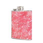 Kleurtextuur "pearly aardbery crème" heupfles (Links)