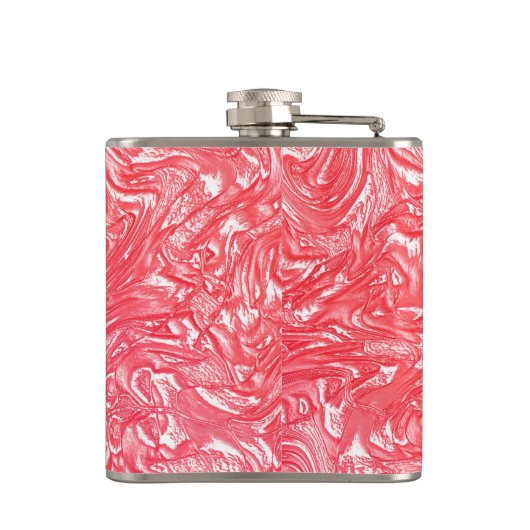 Kleurtextuur "pearly aardbery crème" heupfles (Achterkant)