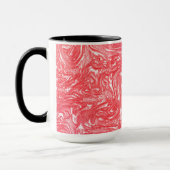 Kleurtextuur "pearly aardbery crème" mok (Links)