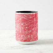 Kleurtextuur "pearly aardbery crème" mok (Midden)