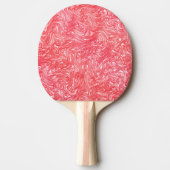 Kleurtextuur "pearly aardbery crème" tafeltennisbatje (Voorkant)