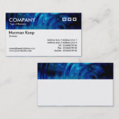 Kleurtextuurkoptekst - Romeinse baden Visitekaartje (Voorkant / Achterkant)