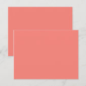 kleurthee-roos briefkaart (Voorkant / Achterkant)