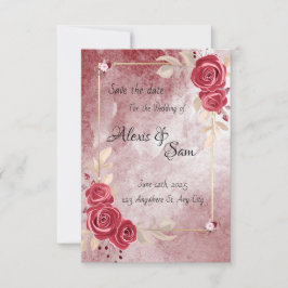 Kleurthema bordeauxrood in donkerrood kaart