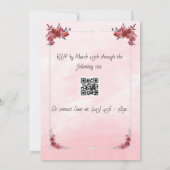 Kleurthema bordeauxrood kaart (Achterkant)