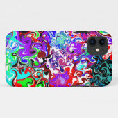 Kleurtherapie Vloeibare kunstcirkels Case-Mate iPhone Case (Achterkant (horizontaal))