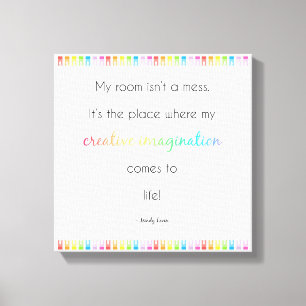 Kleurtijd! Canvas Afdruk