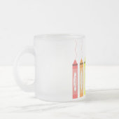 Kleurtijd! Matglas Koffiemok (Links)