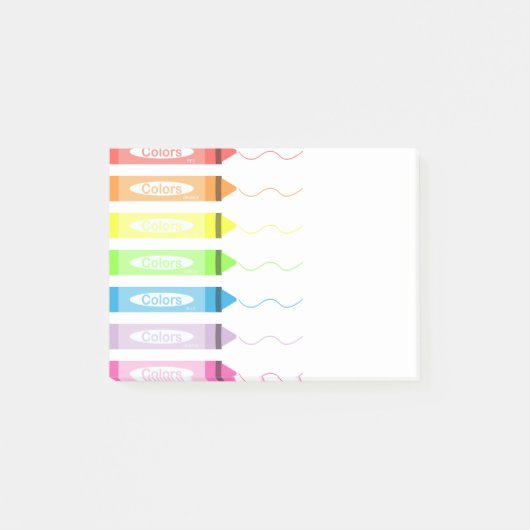 Kleurtijd! Post-it® Notes (Voorkant)