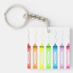 Kleurtijd! Sleutelhanger