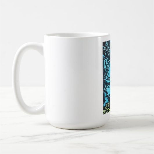 Kleurtijgers Koffiemok (Links)