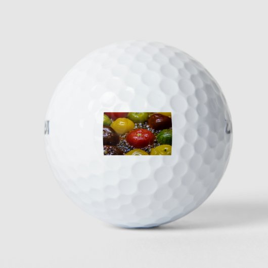 Kleurtomaten Golfballen (Voorkant)