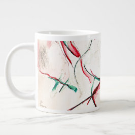 Kleurtoon 1 grote koffiekop